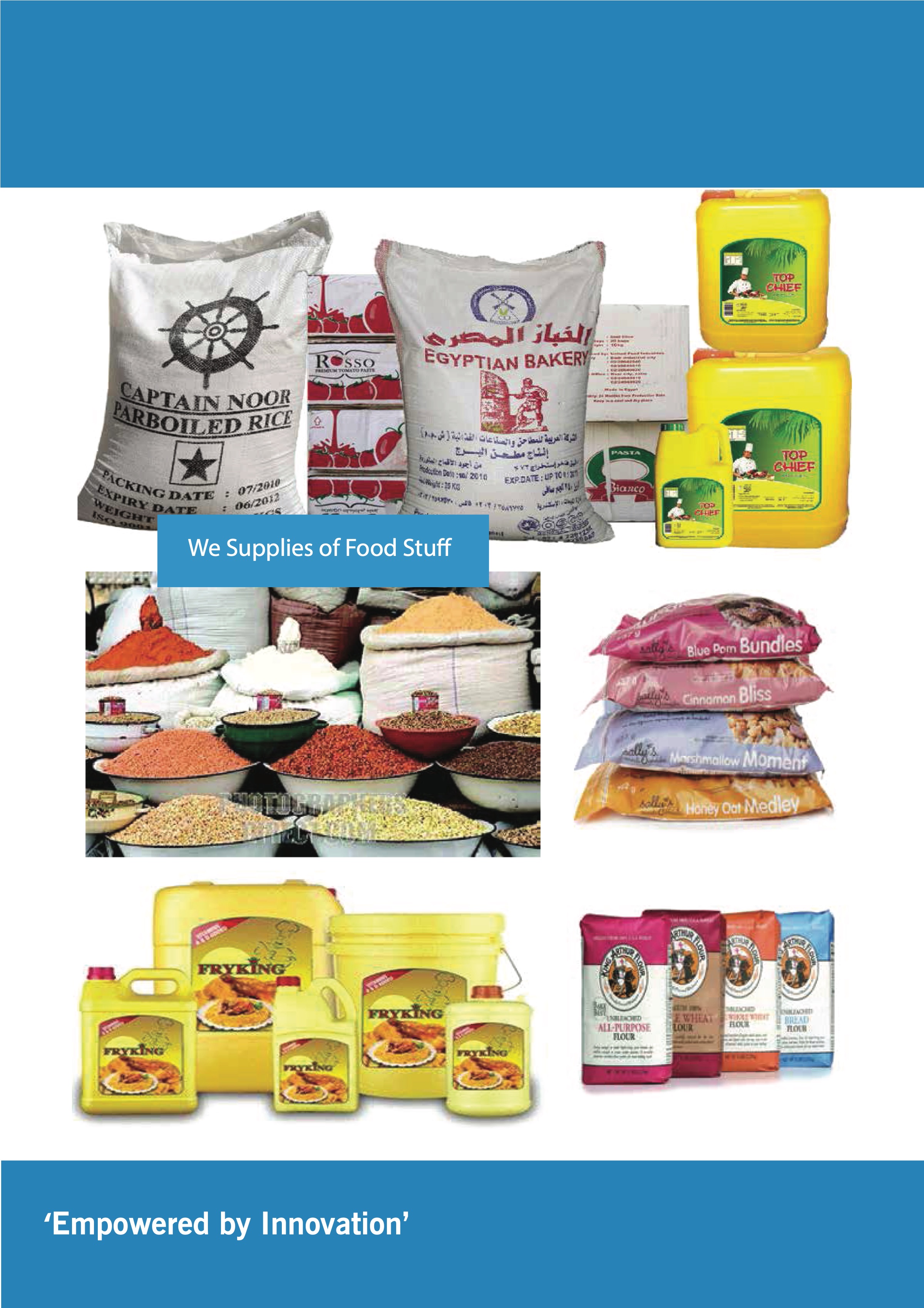 Food commodities from the NN Infinity profile